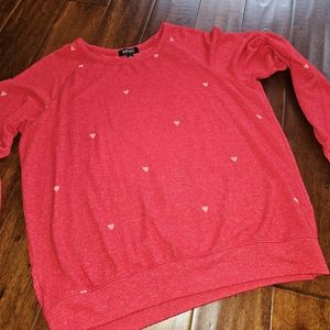 Valentine's Day Heart Red Sweater by Buffalo David Bitton Sz Medium